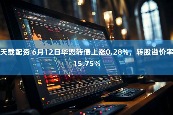 天载配资 6月12日华懋转债上涨0.28%，转股溢价率15.75%