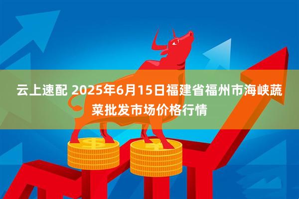 云上速配 2025年6月15日福建省福州市海峡蔬菜批发市场价格行情