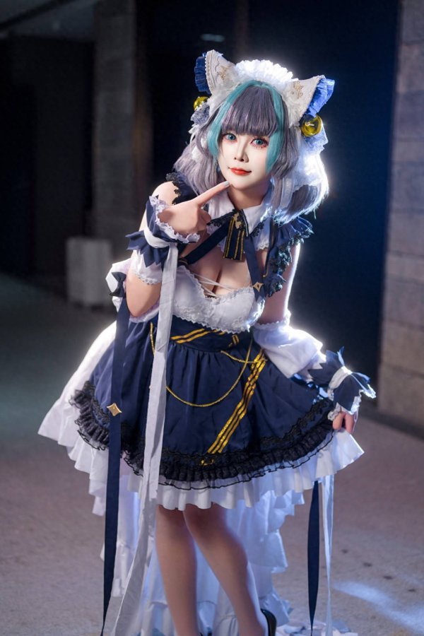 米升网 《碧蓝航线》柴郡cosplay