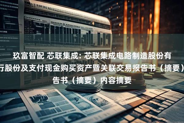 玖富智配 芯联集成: 芯联集成电路制造股份有限公司发行股份及支付现金购买资产暨关联交易报告书（摘要）内容摘要