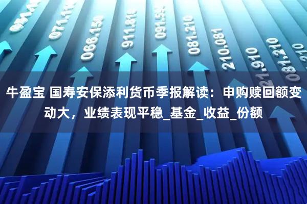 牛盈宝 国寿安保添利货币季报解读：申购赎回额变动大，业绩表现平稳_基金_收益_份额