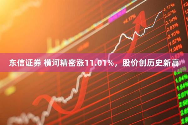 东信证券 横河精密涨11.01%，股价创历史新高