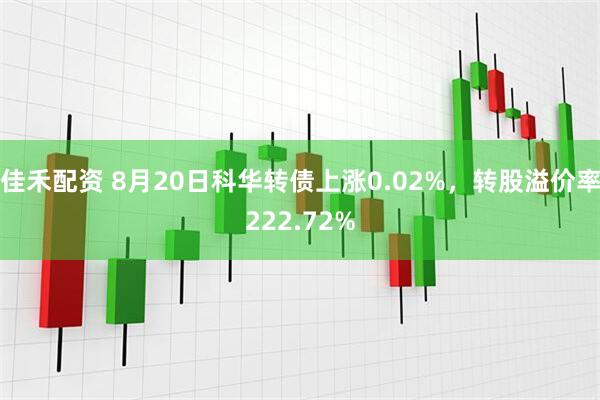 佳禾配资 8月20日科华转债上涨0.02%，转股溢价率222.72%